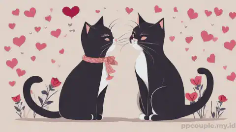 PP Couple Kucing lucu 3